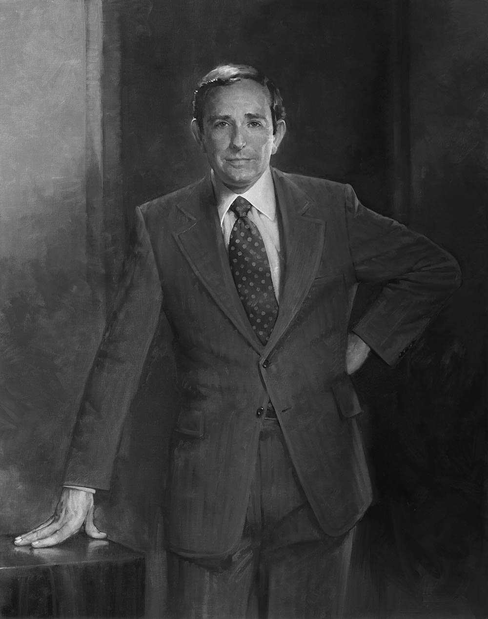 A portrait of Jerold B. Katz, founder of the Katz Foundation